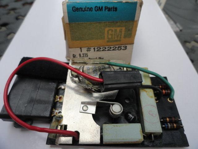 Nos gm chevrolet cadillac amplifier circuit board auto temperature control 1966