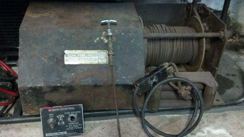 Vintage con-ferr winch