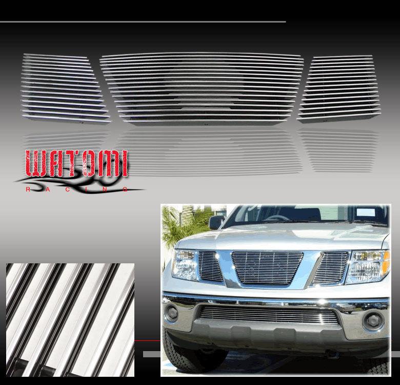 05 06 07 frontier/pathfinder upper billet grille insert