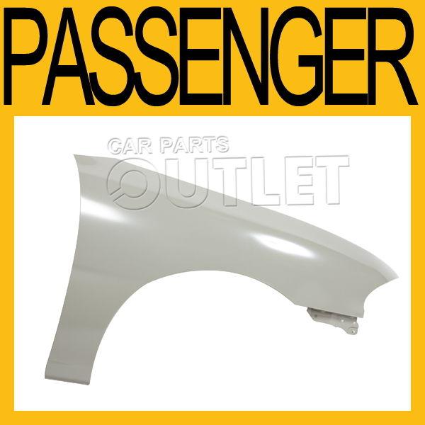 Primed fender steel for 1995-1999 hyundai accent l h/b wo rocker mldg hole left