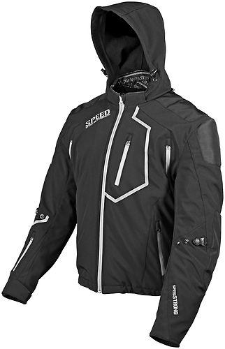 Speed and strength speed strong text motorcycle jacket black size xxx-large