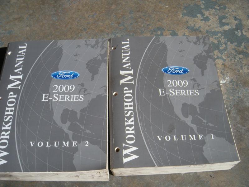 2009 ford e series econoline van workshop shop repair service oem manual