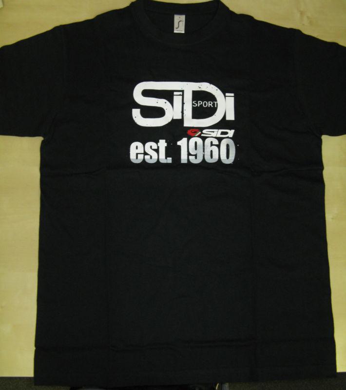 2 t-shirts   tees     sidi racing from italy "1960" - gets two size large black