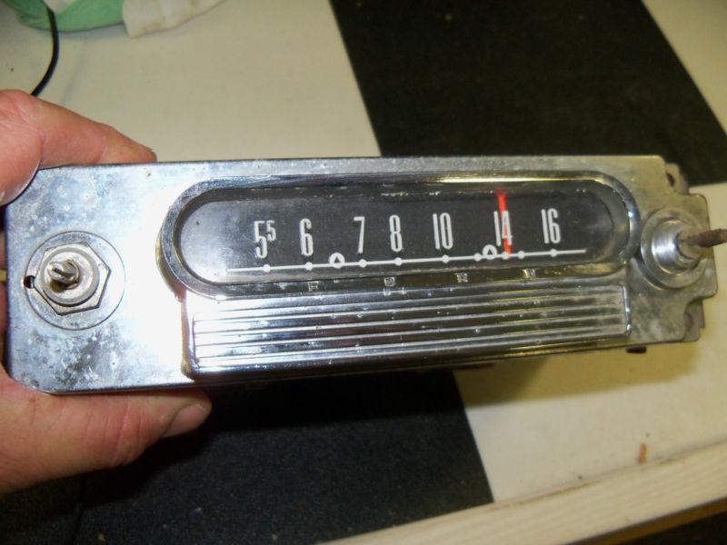 Working original 1961 ford falcon am radio serviced  12bd