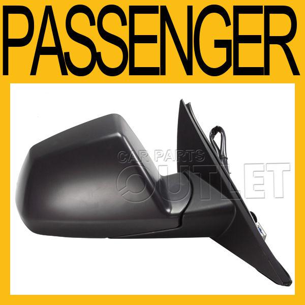 08-12 cadillac cts power memory heat mirror 4/5dr manual fold 09-12 cts-v right