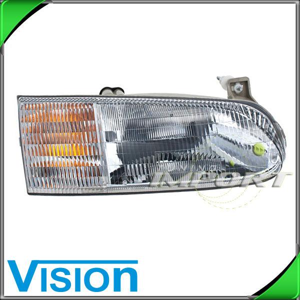 Passenger right side headlight lamp assembly replacement 1995-1997 ford windstar