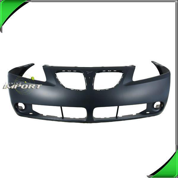 05-09 pontiac g6 front bumper fascia cover abs primed black plastic paint-ready