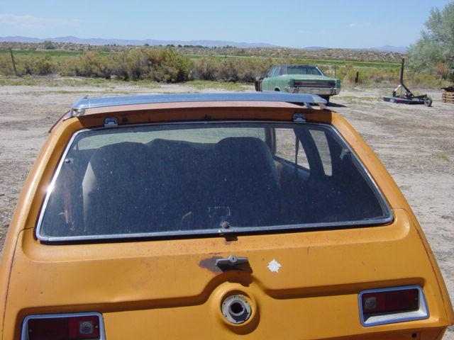 Amc gremlin rear hatch glass