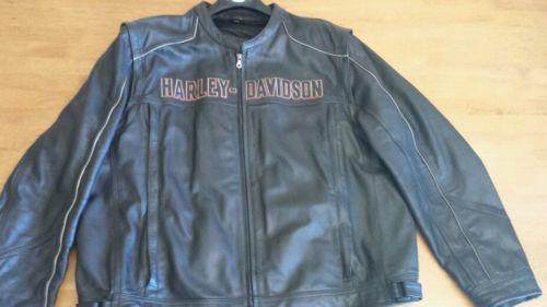 Harley davidson leather jacket 3xl