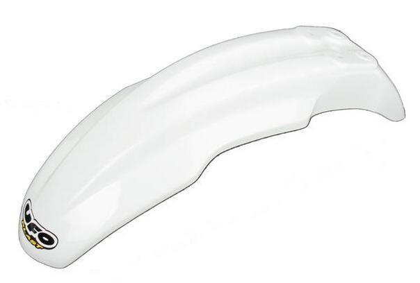 Ufo plastics front fender white for honda crf 150r 07-09