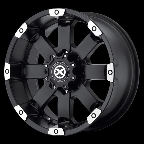 20 inch black wheels rims dodge ram 2500 3500 truck 8 lug 8x6.5 atx crawl new