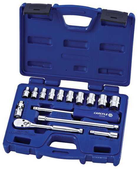 Carlyle hand tools cht ss14015m - socket set, shallow metric