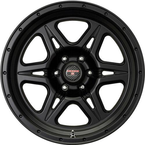 17x9 black level 8 strike 6 wheels 6x5.5 -12 lifted toyota tundra fj cruiser