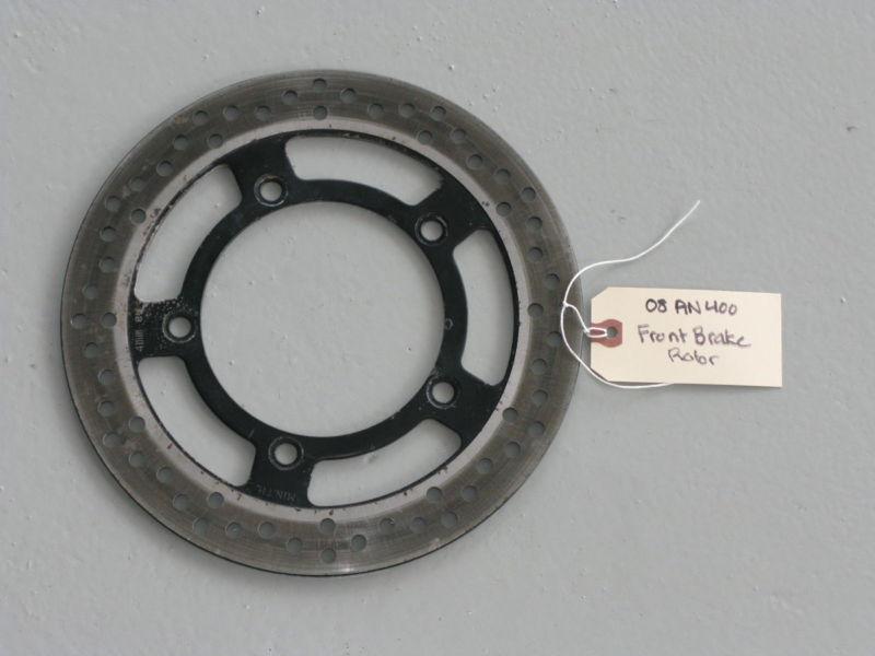 Suzuki burgman an 400 front brake rotor