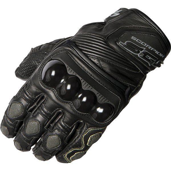 Black m scorpion exo sgs leather glove