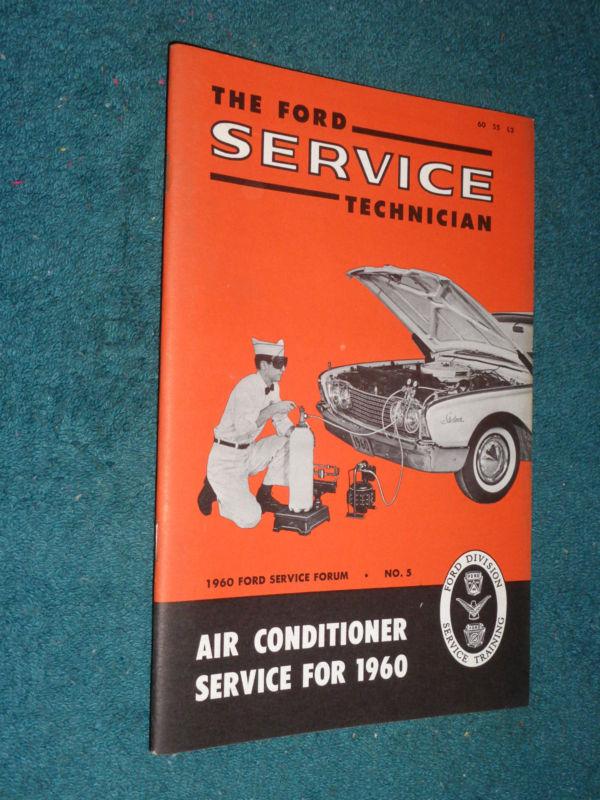 Sell 1960 FORD CAR & THUNDERBIRD / AIR CONDITIONING / SHOP MANUAL ...