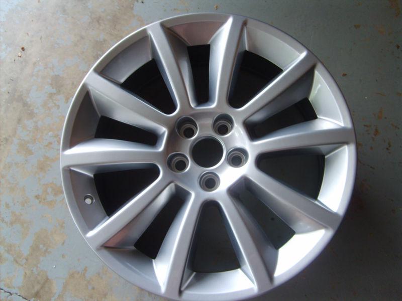 2009-2013 ford flex wheel, 20x8, 10 spoke full face bright hyper silver
