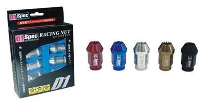 D1 spec racing nut  kit lug nuts alloy 12mm x 1.25