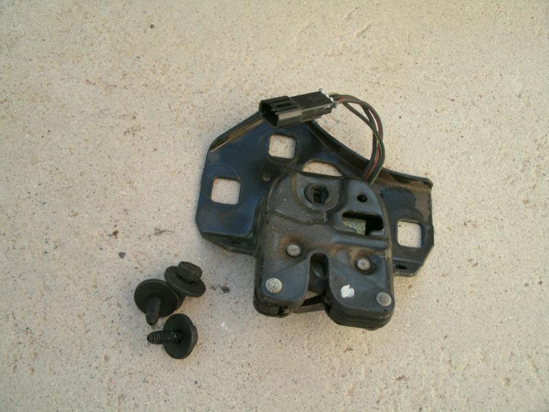 93 94 95 96 97 camaro firebird trunk hatch latch release - oem 