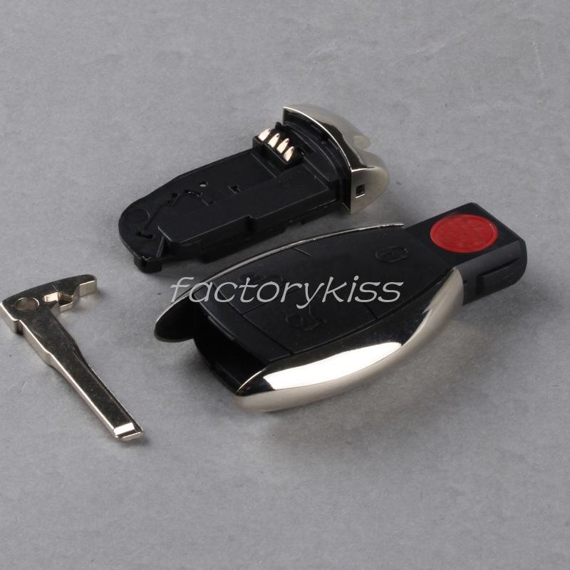 Remote key shell case benz uncut replacement empty shell 4 buttons