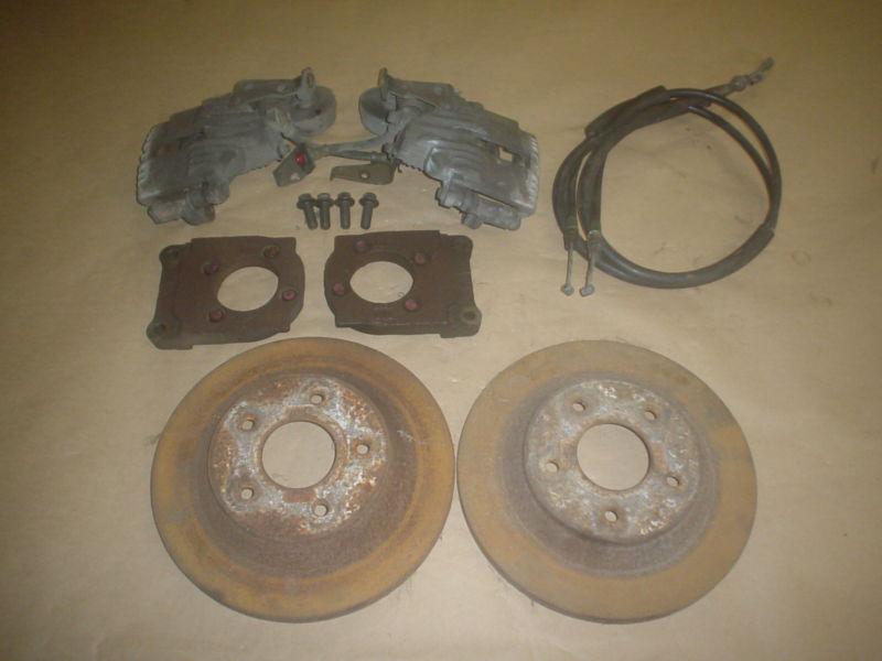 93-97 camaro ss z28 firebird trans am ws6 lt1 11" rear brake kit 