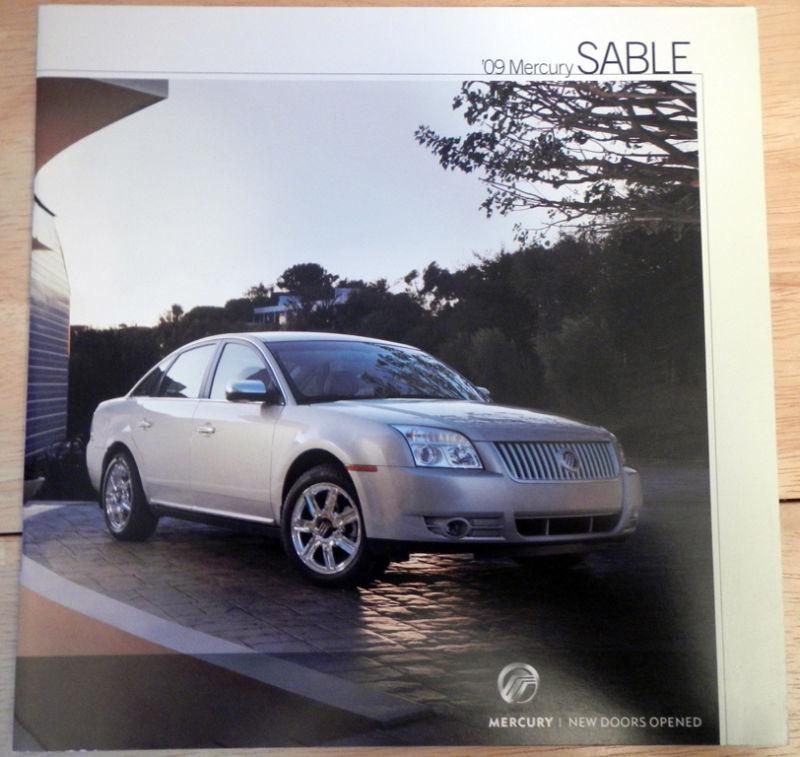 2009 mercury sable literature brochure