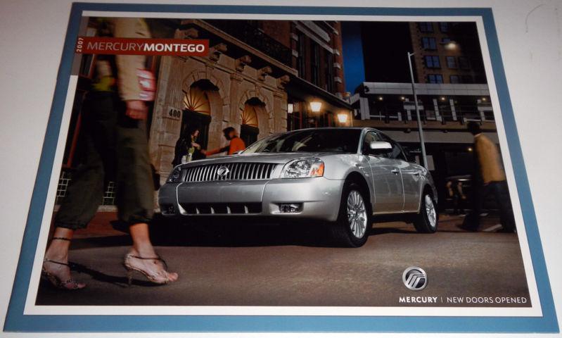 2007 mercury montego brochure