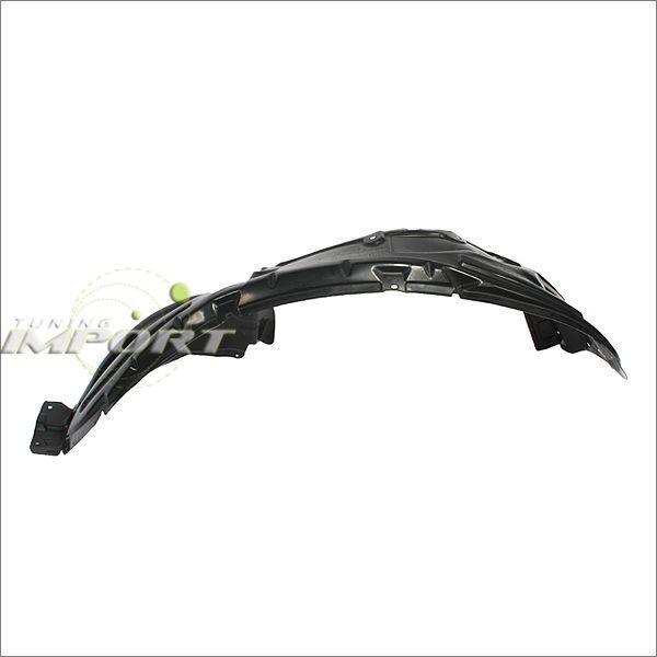 Right side 09-10 nissan murano front fender liner splash shield replacement