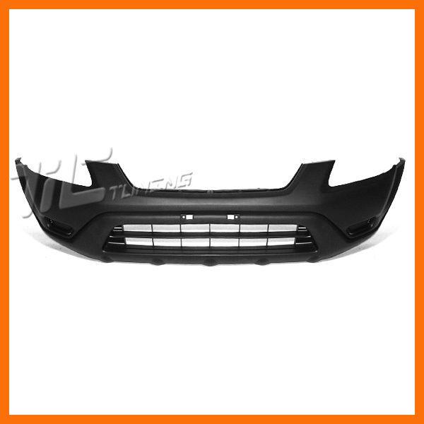 Front bumper raw black facial cover fascia plastic wo primed 02-04 honda cr-v