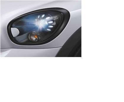 R60 mini countryman anthracite headlight and tail light trim left and right