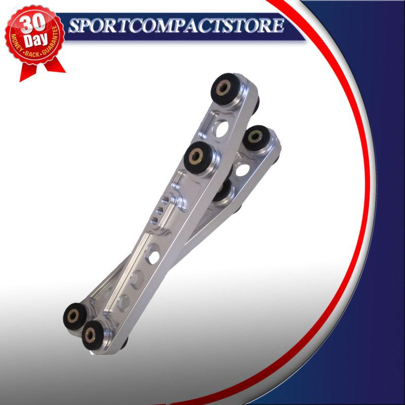 88-91 emusa rear lower control arm silver civic del sol integra rcla