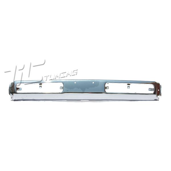 93-95 nissan hardbody assembly se xe le chrome steel front face bar bumper