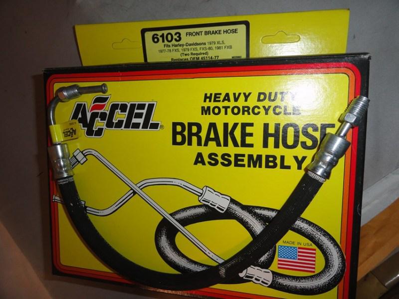 Fx-fxs "new" stock length lower brake hose #45114-77