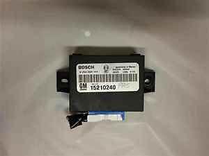 06 cadillac srx park assist computer module oem 15210240