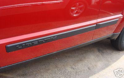 Jeep liberty 2008-2012 chrome body side molding bling mopar oem