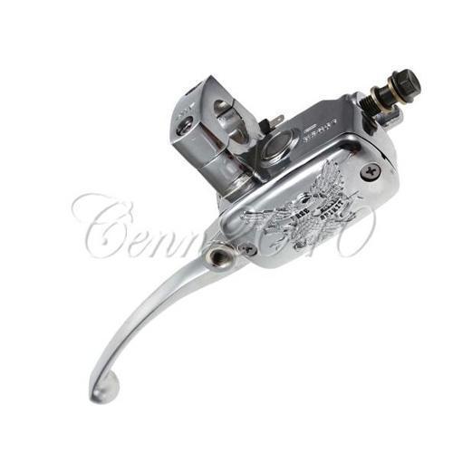 Universal 1" 25mm motorcycle brake lever clutch master cylinder reservoir right