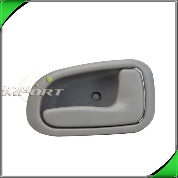 Right side door handle switch opener assembly 1993-1997 toyota corolla grey