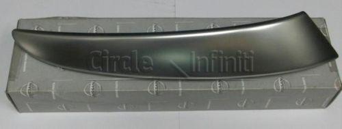 New oem 2008+ infiniti g37 coupe drivers aluminum finish door grip cap