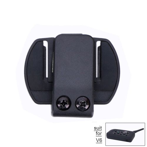 Clip bracket for v6 1200m bluetooth helmet intercom wireless system