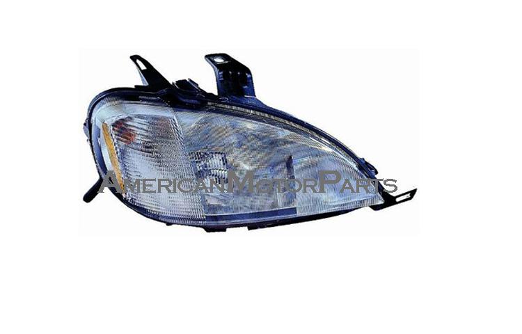 Passenger replacement headlight w/ standard bulb 98-01 mercedes benz m class