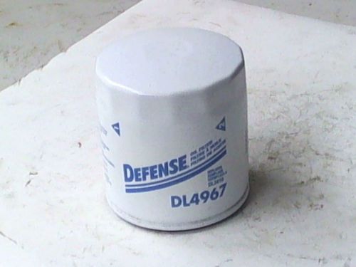 Defense dl4967 engine oil filter - spin-on full flow for suzuki toyota geo