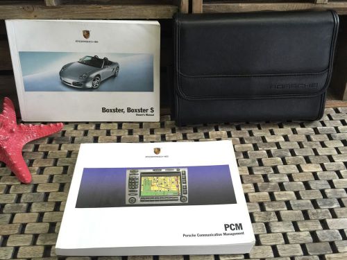 2006 porsche boxster s owners manual + navigation book ((buy oem))