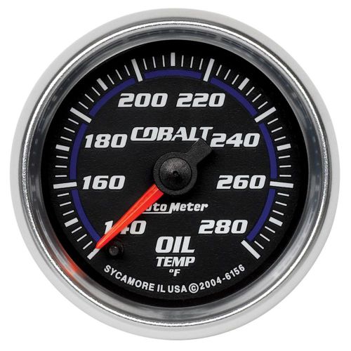 Auto meter 6156 cobalt; electric oil temperature gauge