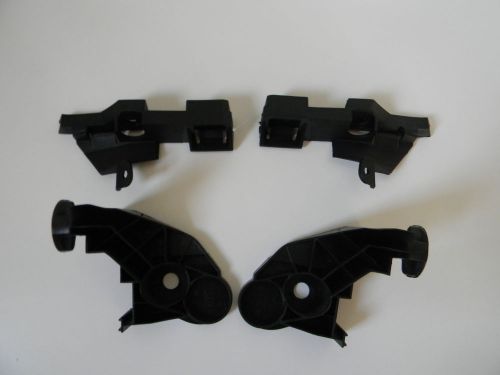 Bmw e46 3 series 01-05 left right front bumper cover support brackets full set