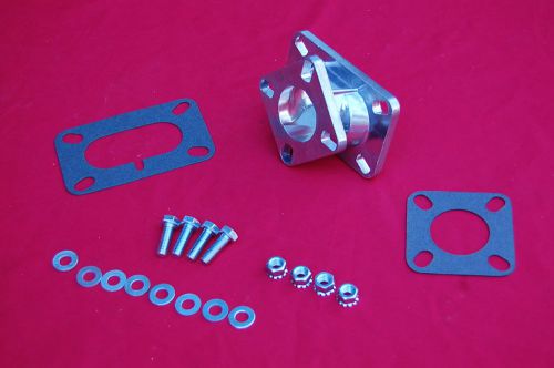 *stromberg and others- 2 barrel carb to 1 barrel carburetor adapter kit,1 to 2v