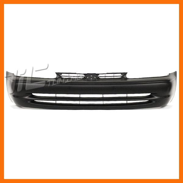 98-02 chevy prizm front bumper cover black raw replacement fascia new