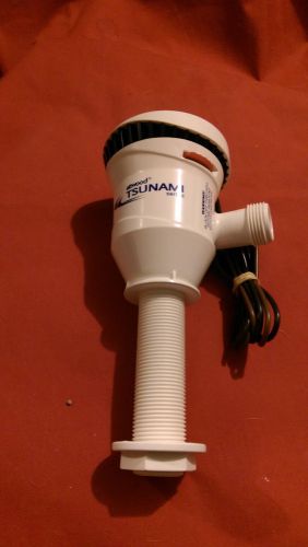 Attwood 4608/4650 tsunami t-800 aerator pump 800 gph 3/4&#034;, new, free ship.