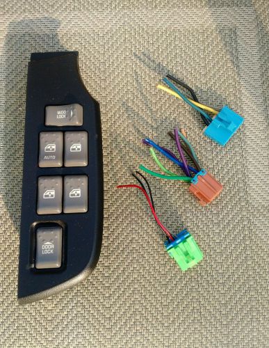 2001-2005 pontiac aztek driver window switch with harnesses