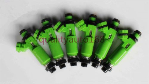 Set of 6 fuel injector 195500-3170 for mitsubishi montero sport 3.0l 1998-2003