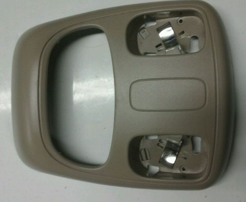 02-08 oem light gray dodge ram overhead console compass housing breakfree